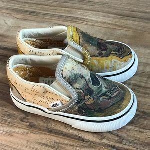 Toddler Van Gogh x Vans sz 5